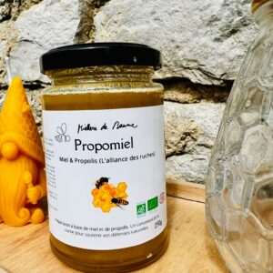 Propomiel Bio — Miel & Propolis Prêt à l'Emploi (250g)